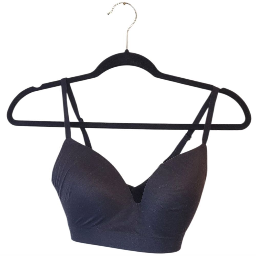 Soma Women's Black Wireless T-Shirt Bra Size 32D